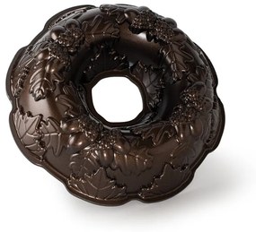 Forma na tortu Nordic Ware s jesenným vencom, 10 šálok, bronzová, 82348