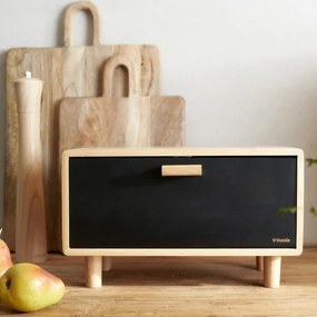 Chlebník BAMBOU čierny 991596