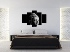 Obraz - Budha, portrét (150x105 cm)