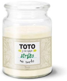 Sablio Sviečka Toto je ten najlepší strýko na svete - 500 g