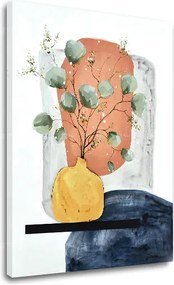 Obraz na plátne KVET VO VÁZE