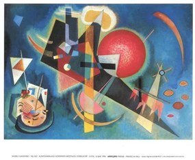 Umelecká tlač V modrej, Wassily Kandinsky