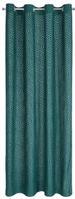 ZÁVES NA KRÚŽKOCH PIERRE CARDIN INGA 140X250 CM ZELENÁ