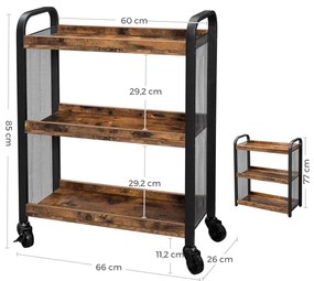 Kuchynský servírovací vozík LRC66BX