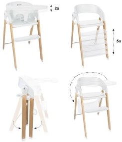 BabyGO Vysoká jedálenská stolička Levels  (100397203)