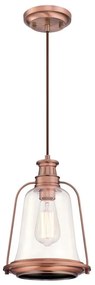 Westinghouse 63616 - Luster na lanku BRYNN 1xE27/60W/230V P5507