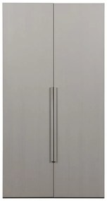 Sivá modulárna skriňa 110x210 cm Rens – WOOOD