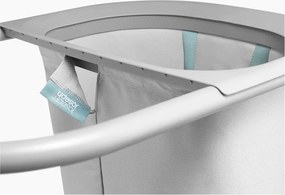 Svetlosivý látkový kôš na bielizeň 2x40 l Duo – Joseph Joseph