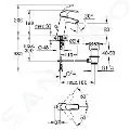 Grohe Eurosmart - Umývadlová batéria s výpustom, chróm 23322001