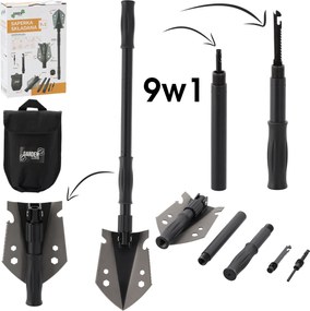 Garden Line Multifunkčná skladacia lopata SAPERKA 20,5 / 70 cm 9 v 1