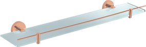 Slezák - RAV Polička sklenená 600 mm COLORADO - COA0900/60ZRL, Ružové zlato lesk