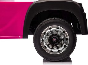 LEAN CARS Elektrické auto na batérie Scania 500R HL698 ružové 4x4