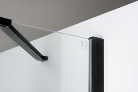 Polysan Polysan, Zoom Line Black obdĺžniková sprchová zástena 1300x800mm L/P varianta, ZL1313BZL3280B