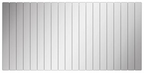 Sada 20 ks nalepovacích zrcadel Stripe 5x40 cm stříbrná