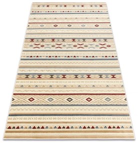 Koberec KILIM 7948/52933 Romby béžový / sivý