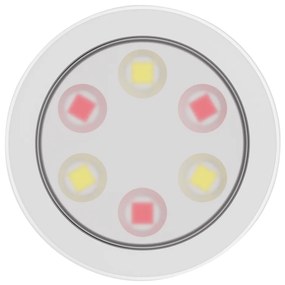 Ecolamp LED svietidlo Jojo, 1x LED 0,6w 3000-6000k, w, RGB, ovládač, sada 3ks