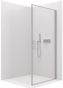 Cerano Porte, 1-krídlové sprchové dvere 100x195 cm, 8mm číre sklo, chrómový profil, CER-CER-413480