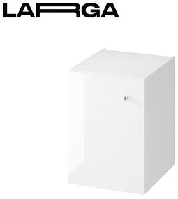Cersanit Larga, modulová spodná závesná skrinka 40x55x44 cm, biela lesklá, S932-087