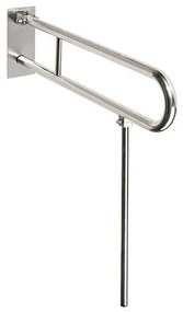 Úchyt 10x80 cm nerezový/strieborný