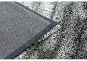 Luxusný kusový koberec shaggy Monet sivý 160x220cm