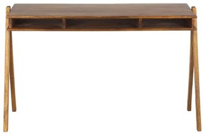 Pracovný stôl temramoc 120 x 78 cm hnedý MUZZA
