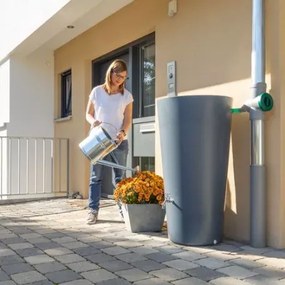 Sud na dešťovou vodu RAINBOWL 210 l šedý