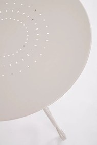 Oceľový okrúhly záhradný stolík ø 70 cm Etienne – Bizzotto