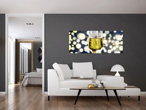 Obraz šampanského (120x50 cm)