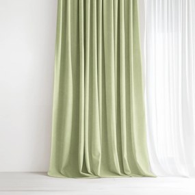 Goldea dekoračný záves marbella - hráškový 140x135 cm