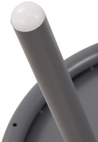 Konferenčný stolík Velva - v45 x 80 x 45 cm - Tmavo sivá