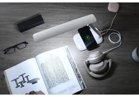 Immax 09107L - LED stmievateľná stolná lampa s bezdrôtovým nabíjaním QI LUMI LED/7W/230V biela