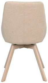 Béžové jedálenské stoličky v súprave 2 ks Alison – Rowico