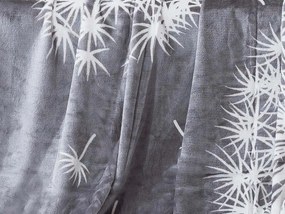 XPOSE® Mikroplyšová  deka PÚPAVY  - sivá 140x200 cm