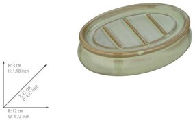 Zelená keramická súprava doplnkov do kúpeľne Sermione – Wenko