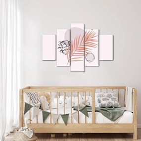 Obraz - Fialový minimalizmus N⁰3 (150x105 cm)