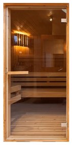 Fototapeta na dvere sauna