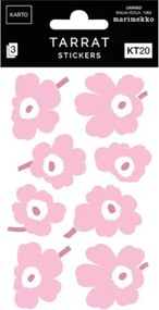 Samolepky Marimekko Unikko, ružové