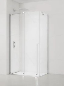 Sprchový kút obdĺžnik 140x80 cm SAT Walk-In Xmotion SATBWIXM140STE80