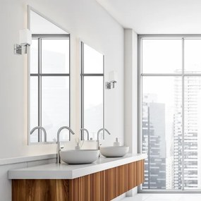 Rabalux 71059 - Kúpeľňové nástenné svietidlo ZENKAI 1xE14/10W/230V IP44 chróm