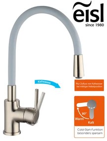 Eisl Kuchynská batéria Flexo (ušľachtilá oceľ/sivá)  (100335792)