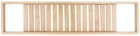 Mexen Bamboo, bambusová polička do vane 80 cm, prírodná bambusová, 701080-00