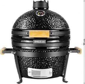 MI Keramický drevený gril 16T''