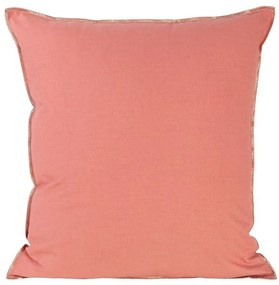 Ľanová obliečka na vankúš 45x45 ružové zlato 404957