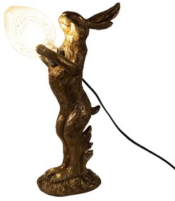 Dekor zlaté stolné svietidlo RABBIT