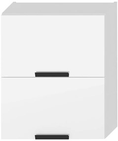 Kuchynská skrinka Denis w60grf/2 biely satén mat/biela
