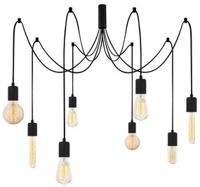 Luster na lanku KABLUNI 8xE27/100W/230V pavúk