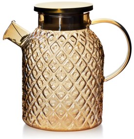 Skleněný džbán PETER 1,7 l medový