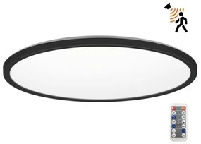LED kúpeľňové svietidlo NIVERA LED/32W/230V IP54 pr. 42 cm čierne + DO