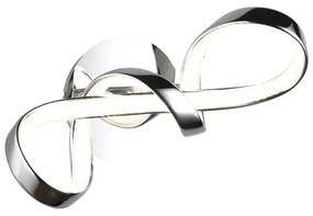 LED nástenné svietidlo v striebornej farbe Padua - Trio