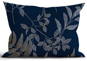 Bavlnená obliečka na vankúš Renforcé 40 × 60 cm - Gabriela tmavo modra